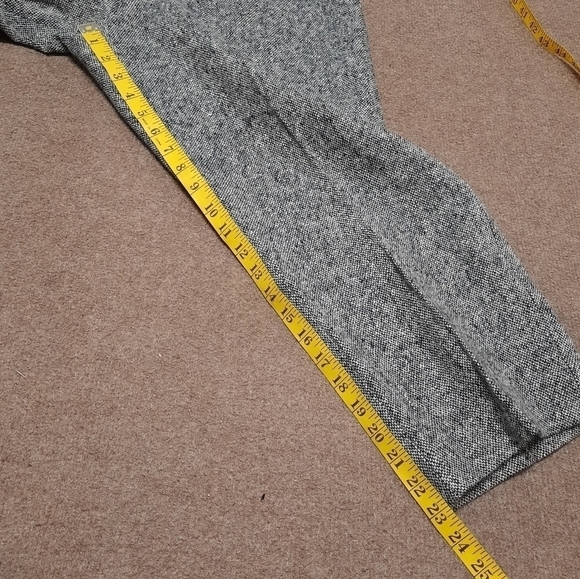 Talbots Women's Wool Pleated Dress Pants Gray Size 18 - Picture 6 of 6